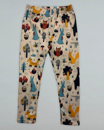 Forest Friends Pant bundle With Bow & Necklace